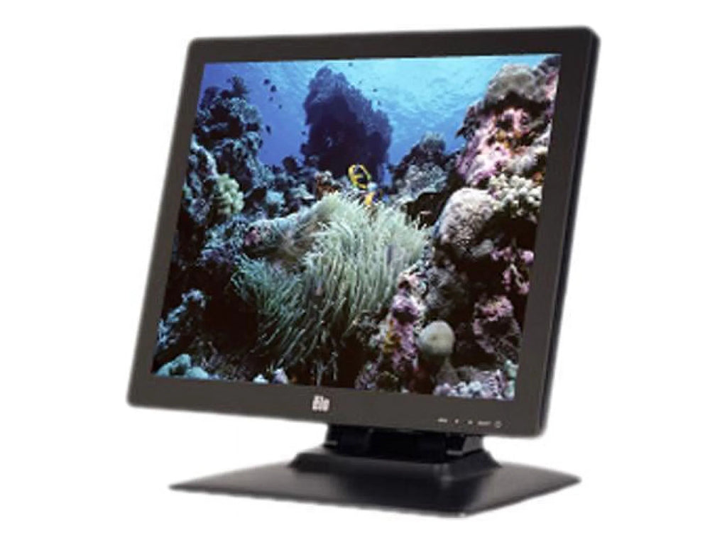 Elo E785229 1723L 17" Touchscreen Monitor with Base; OSD; Built-in Speakers; IntelliTouch Zero Bezel Dual Touch - Black (Worldwide)