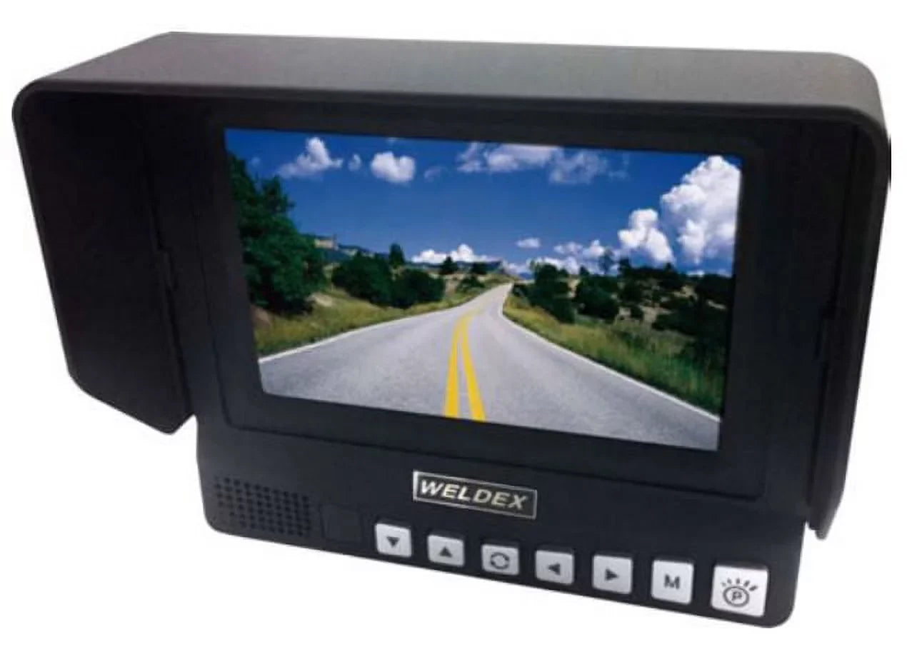 WDRV-7043M; 7" Color LCD Back Up Monitor with 3 camera inputs