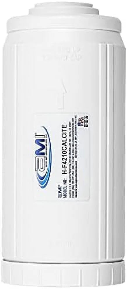 INC Ph Neutralization Filter Cartridge | Calcite Filter To Raise Alkalinity Of Low Ph | Standard 4.5" X 10" Size Fits 10 millimeter Filter Housing | H-F4210CALCITE (4.5X10))