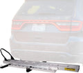 Aluminum Motorcycle Carrier with Loading Ramp; 2" receiver Hitch-Mounted Motorcycle Dirt Bike Scooter Carrier Hitch Rack Hauler Trailer
