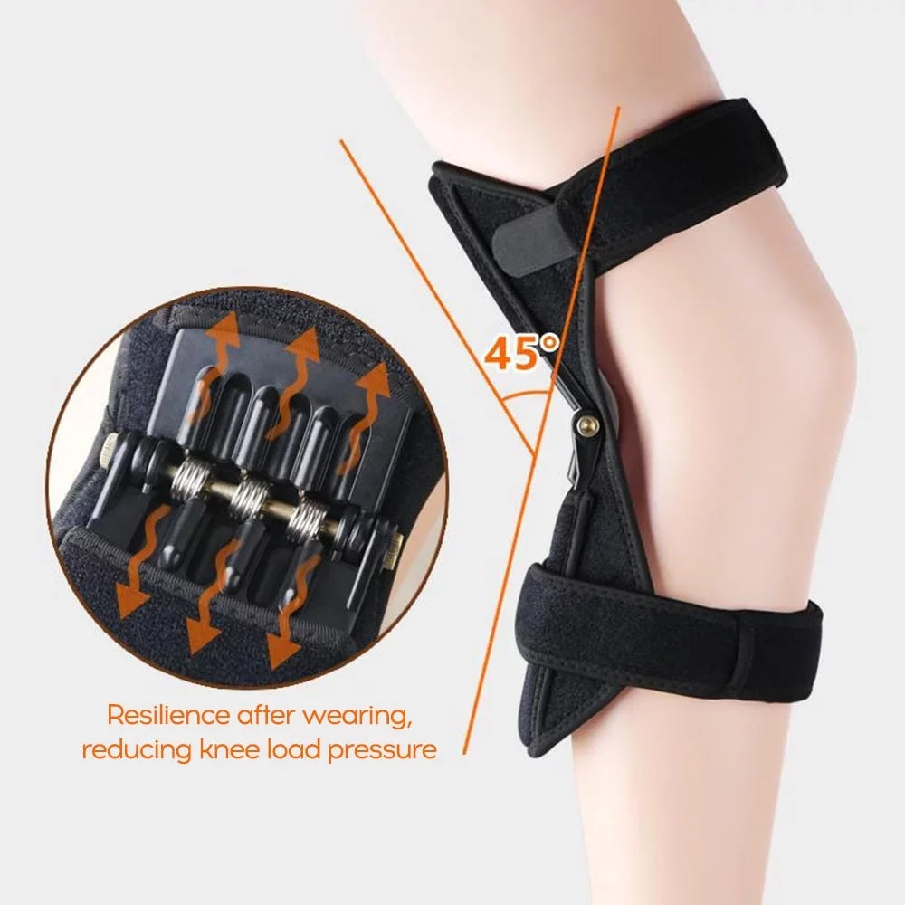 Radirus Knee Pads with Patella Knee Strap; Suitable for Walking and Mountain Climbing