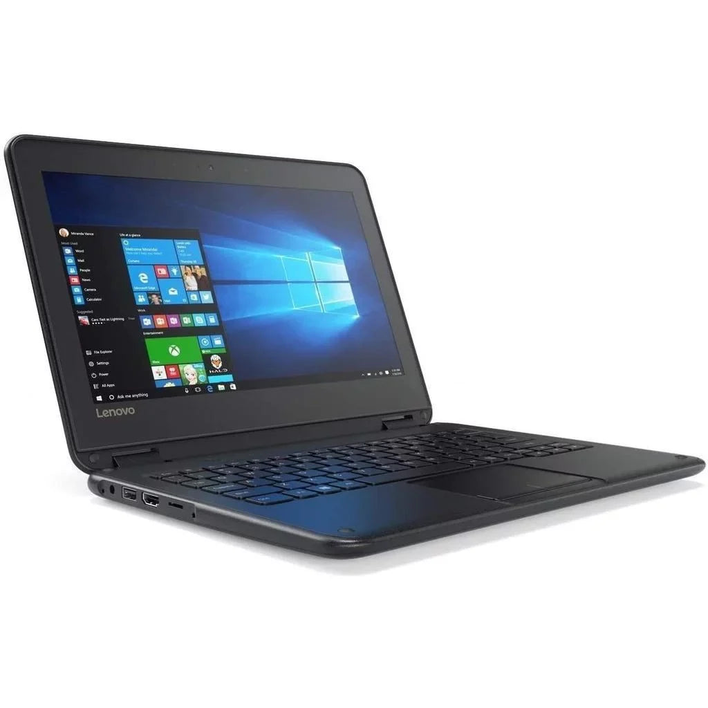 Refurbished Lenovo Chromebook N23 Touch Screen Intel Celeron N3060 1.60GHz; 4GB RAM ‎16GB SSD 11.6" LED w/ Wireless Earbuds and Mouse
