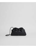 MANSUR GAVRIEL Women's Black Solid Leather Single Strap Clutch Handbag Purse