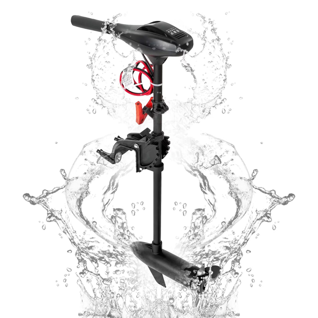 LOYALHEARTDY 58lbs Voltage-driven Outboard Motor Fishing Boat Engine Saltwater Brush Trolling Motor for Kayak Inflatable Boat