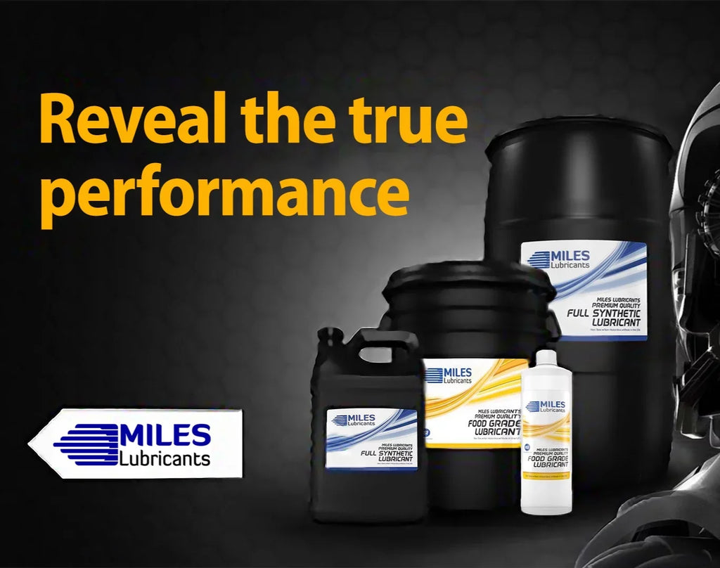 Miles Fg Comtech Clean ISO 100 Food Grade Synthetic Rotary Compressor Fluid 4*1 Gallon Case