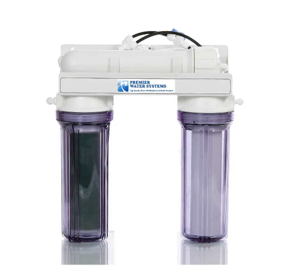 Aquarium Reef Pure RO/DI Reverse Osmosis Filtration System 75 GPD 0 PPM
