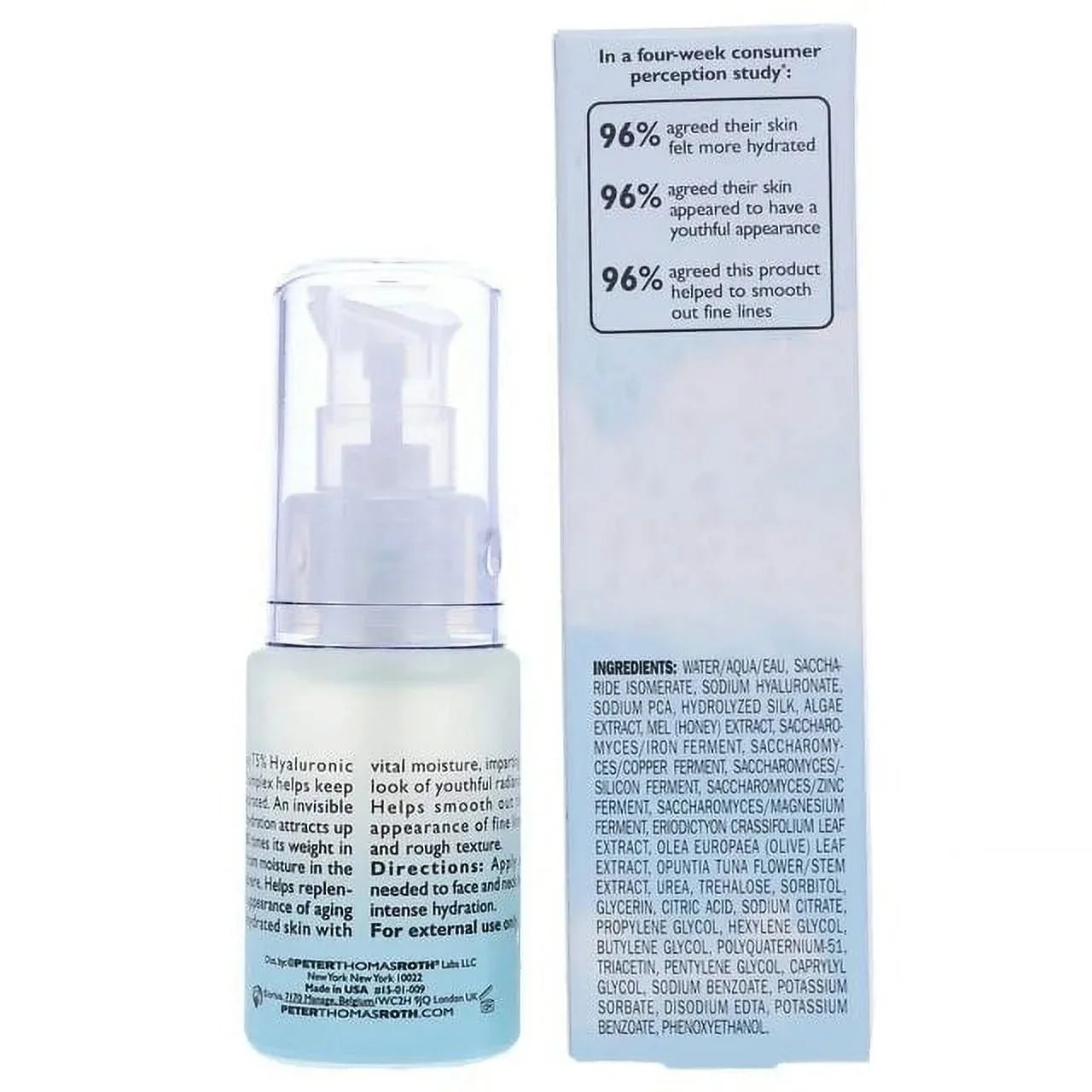 Peter Thomas Roth Drench Hyaluronic Anti Aging Cloud Serum for Dry and Oily Skin 1 oz