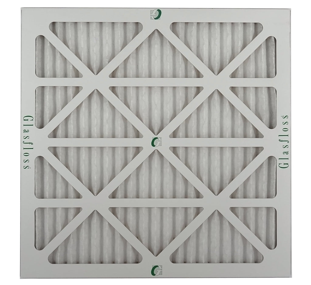 Glasfloss Air Filter 20x20x2 - 2" MERV 10 - (Pack of 4) - Pleated AC or HVAC Air Filter - Furnace Air Filter - Home or Office - Made In The USA.