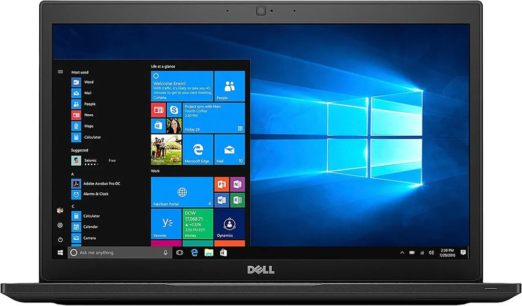 Restored Dell Latitude 7490 Laptop Intel Core i78650U 8GB RAM 256GB SSD Windows 10 14" FHD (Refurbished)