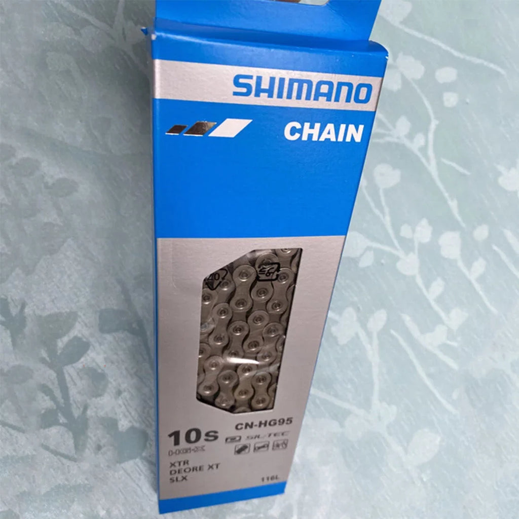 Shimano 10 Speed Chain Deore XT CN-HG95 HG-X Dyna-Sys MTB Bike Chains 116 Links