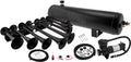 Vixen Horns OCTOPOD Train Horn Kit for Trucks/Car/Semi. Complete Onboard System- 200psi Air Compressor; 3 Gallon Aluminum Tank; 8 Trumpets.Super Loud dB.Fits Vehicles like Pickup/Jeep VXO4830AB/8124XB