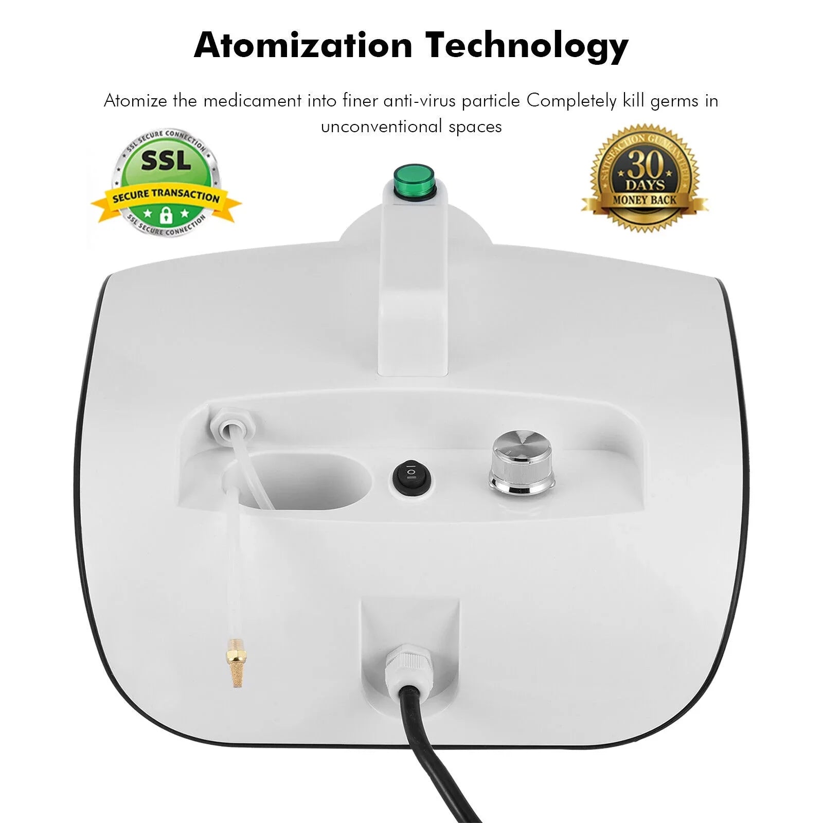 Smart Fog Device Best for Home; Car; Office & Retail Indoor/Outdoor Portable House Sterilization Atomizer.