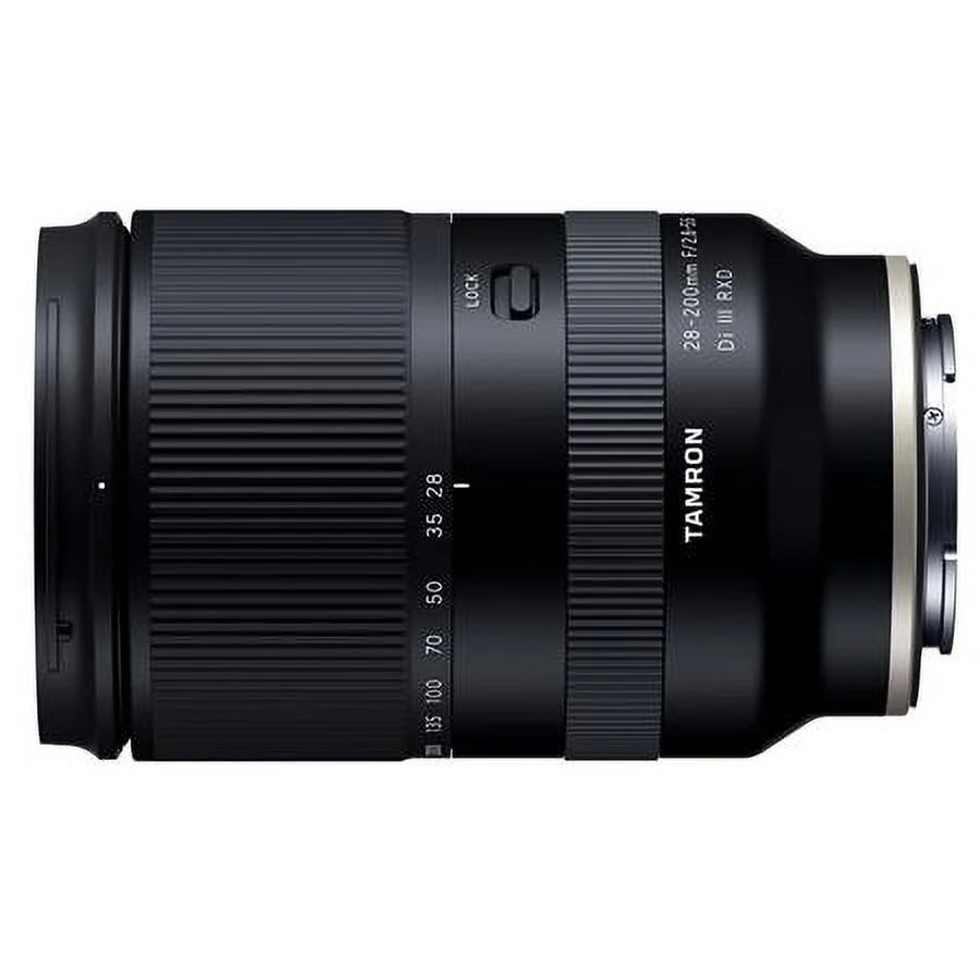 28-200mm f/2.8-5.6 Di III RXD Lens for Sony E; Bundle with ProOptic 67mm Filter Kit; Everyday Sling V2; SlideLITE Strap; Cleaning Kit; Cloth