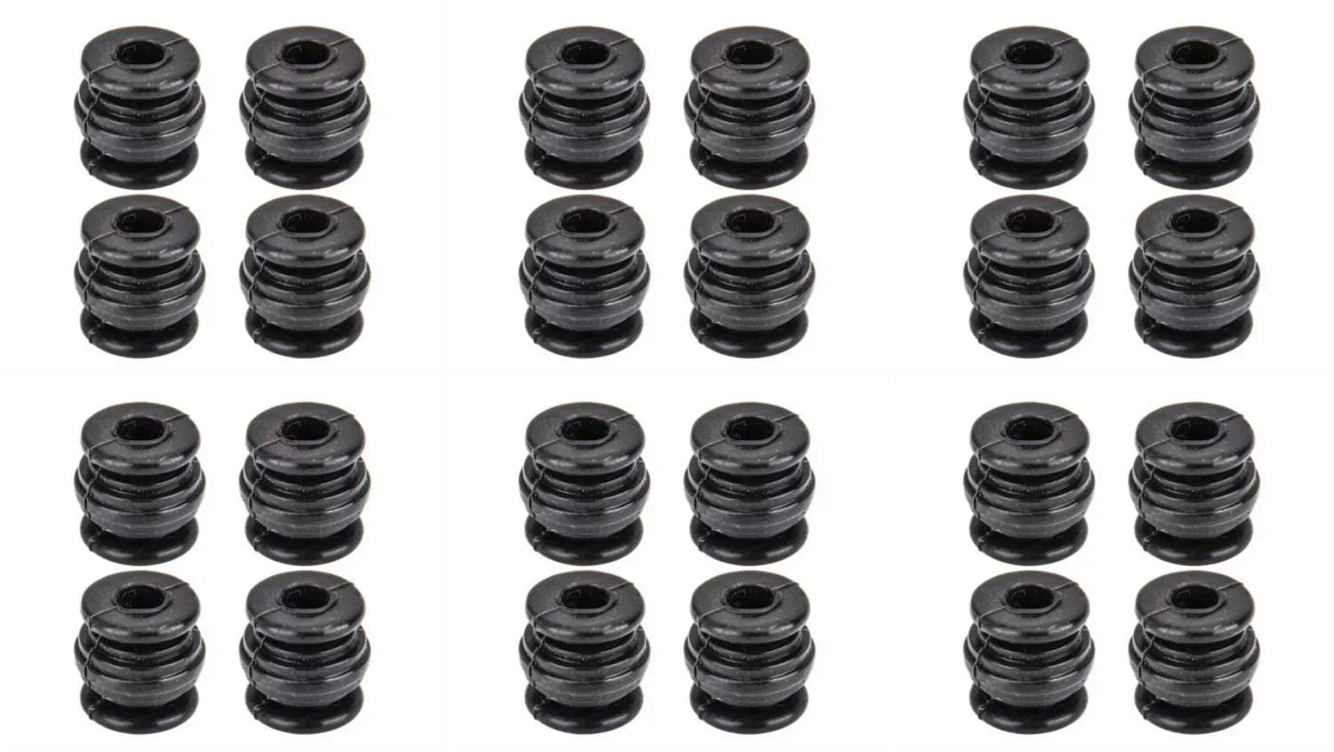 HobbyFlip Damping Ball Rubber Cushion Set Runner 250-Z-08 Compatible with Walkera Runner 250 Racer 6 Pack