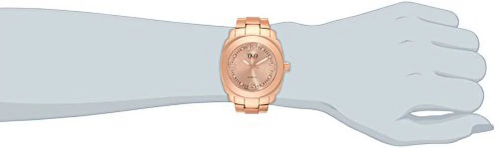 TKO ORLOGI Women's TK620RG Rose Gold Aluminum Bracelet Watch