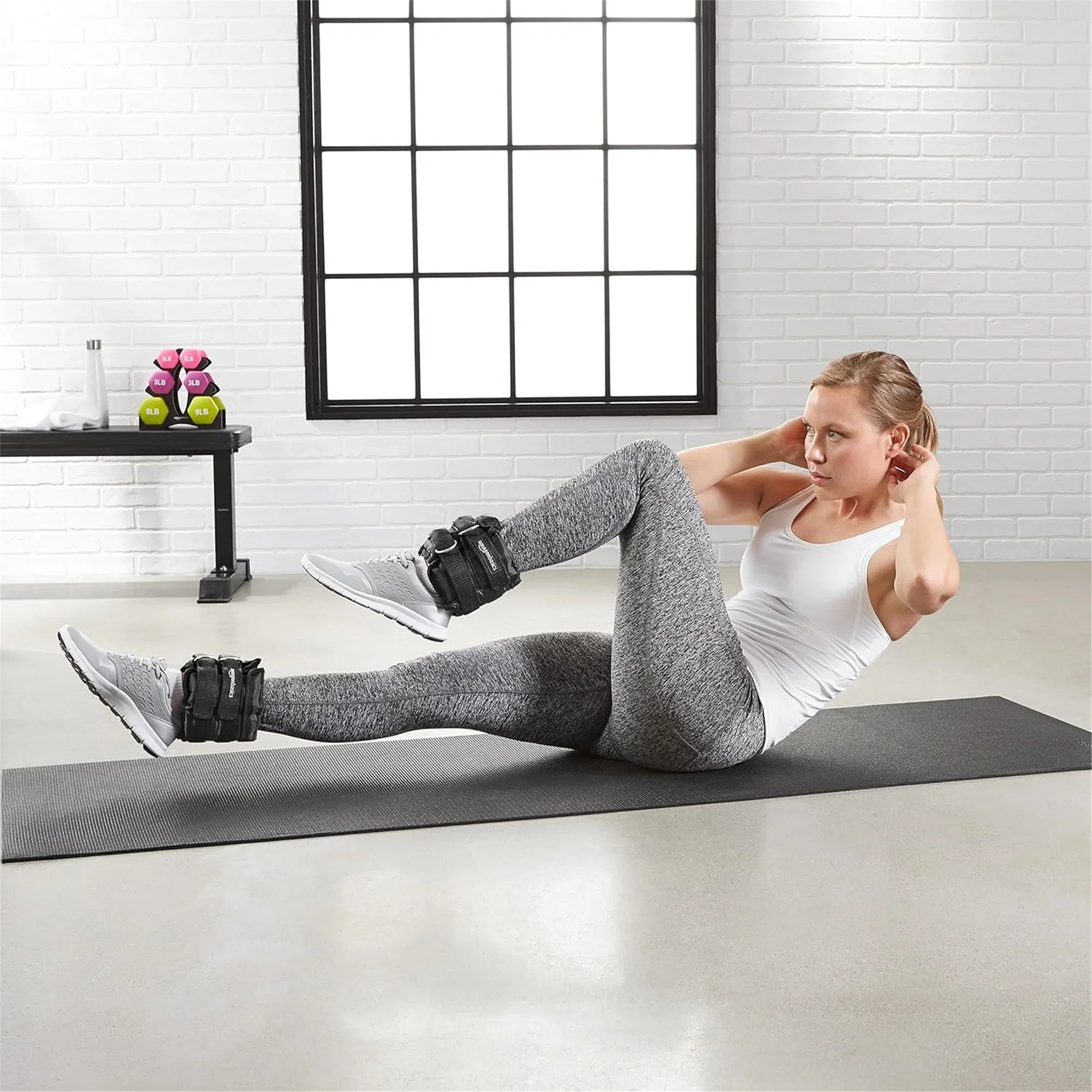 Adjustable 2.5lb Ankle and Leg Weights (Set of 2) (Default Title)