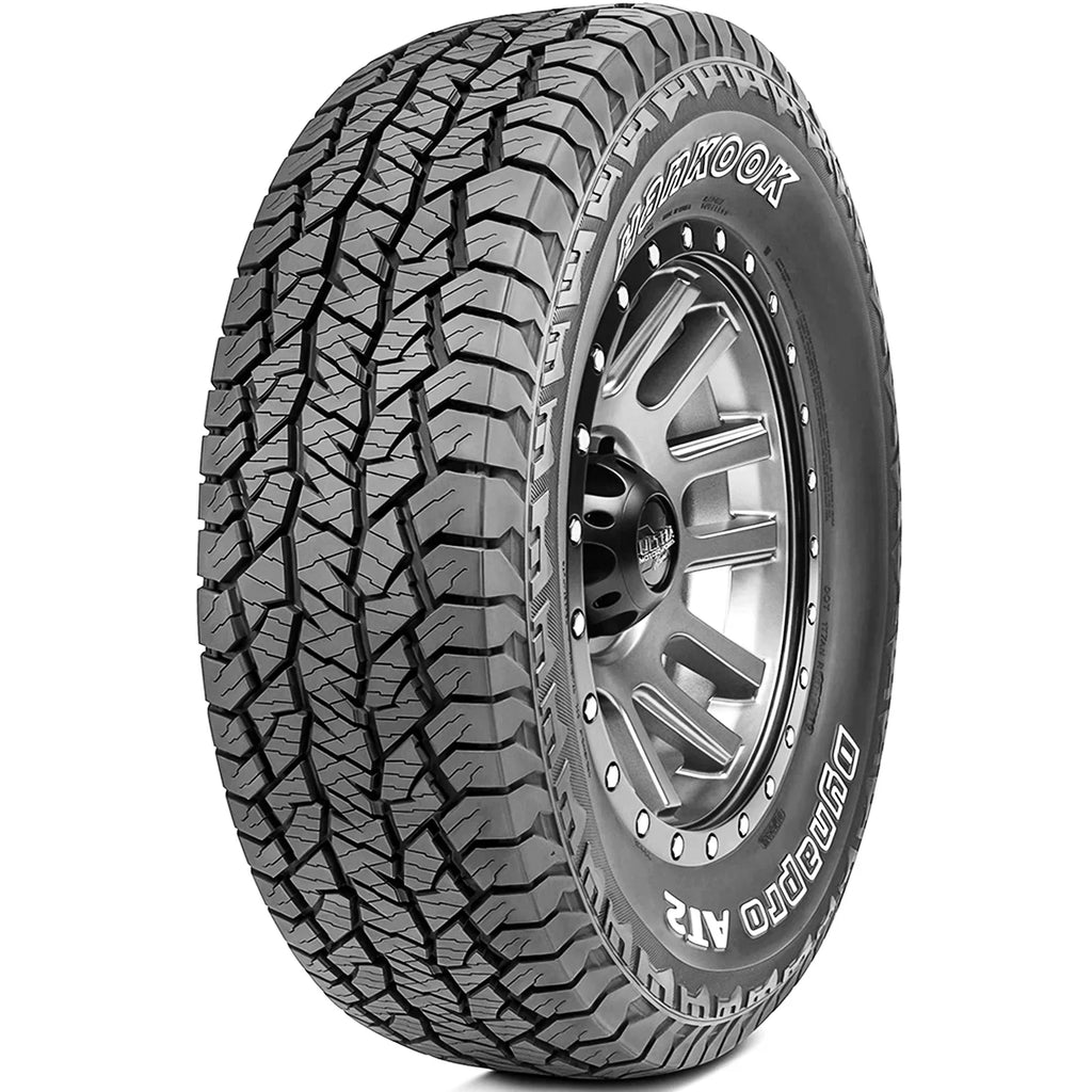 Set of 4 (FOUR) Hankook Dynapro AT2 LT 275/70R17 Load E 10 Ply A/T All Terrain Tires Fits: 2004 Dodge Ram 1500 ST; 2005 Dodge Ram 1500 Laramie