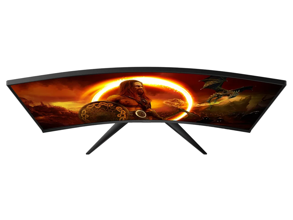 AOC 32" (31.5" Viewable) 240 Hz VA FHD Curved Gaming Monitor FreeSync Premium (AMD Adaptive Sync) 1920 x 1080 123% sRGB; 91% DCI-P3; 85% NTSC HDMI; DisplayPort; Audio (C32G2ZE)