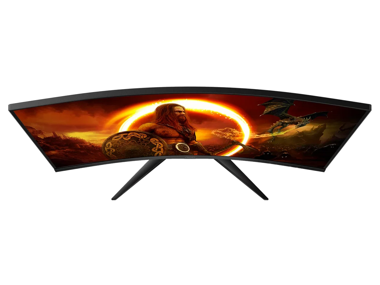 AOC 32" (31.5" Viewable) 240 Hz VA FHD Curved Gaming Monitor FreeSync Premium (AMD Adaptive Sync) 1920 x 1080 123% sRGB; 91% DCI-P3; 85% NTSC HDMI; DisplayPort; Audio (C32G2ZE)