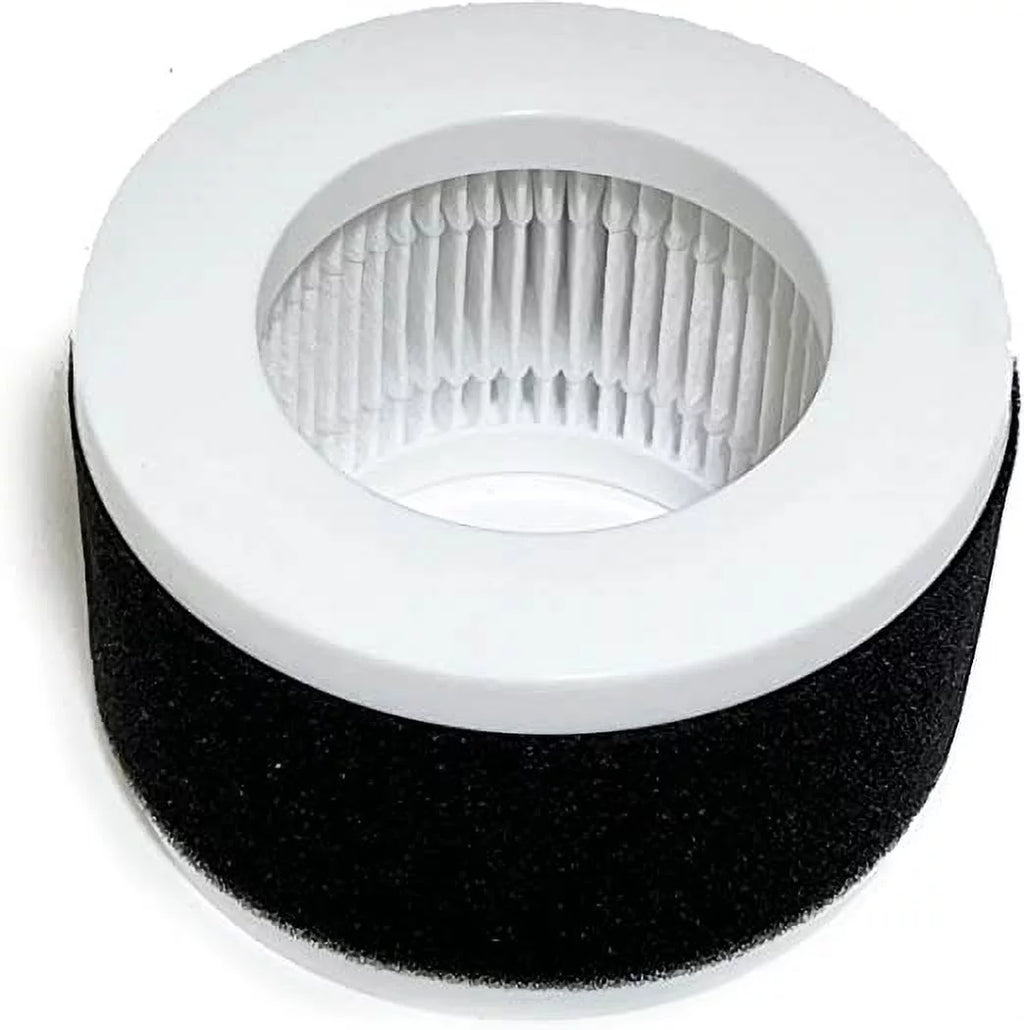 Nispira 2-in-1 True HEPA Replacement Filters Compatible with Pro Breeze Mini Air Purifier PB-P02; 6 Packs