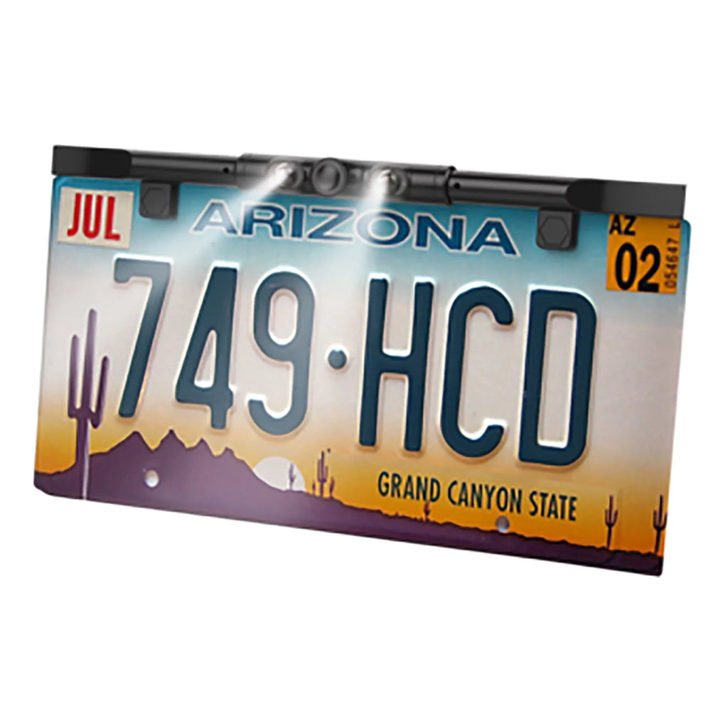 Boyo VTL425LTJ License Plate Backup Camera; Ultra Slim Bar Type; Black;