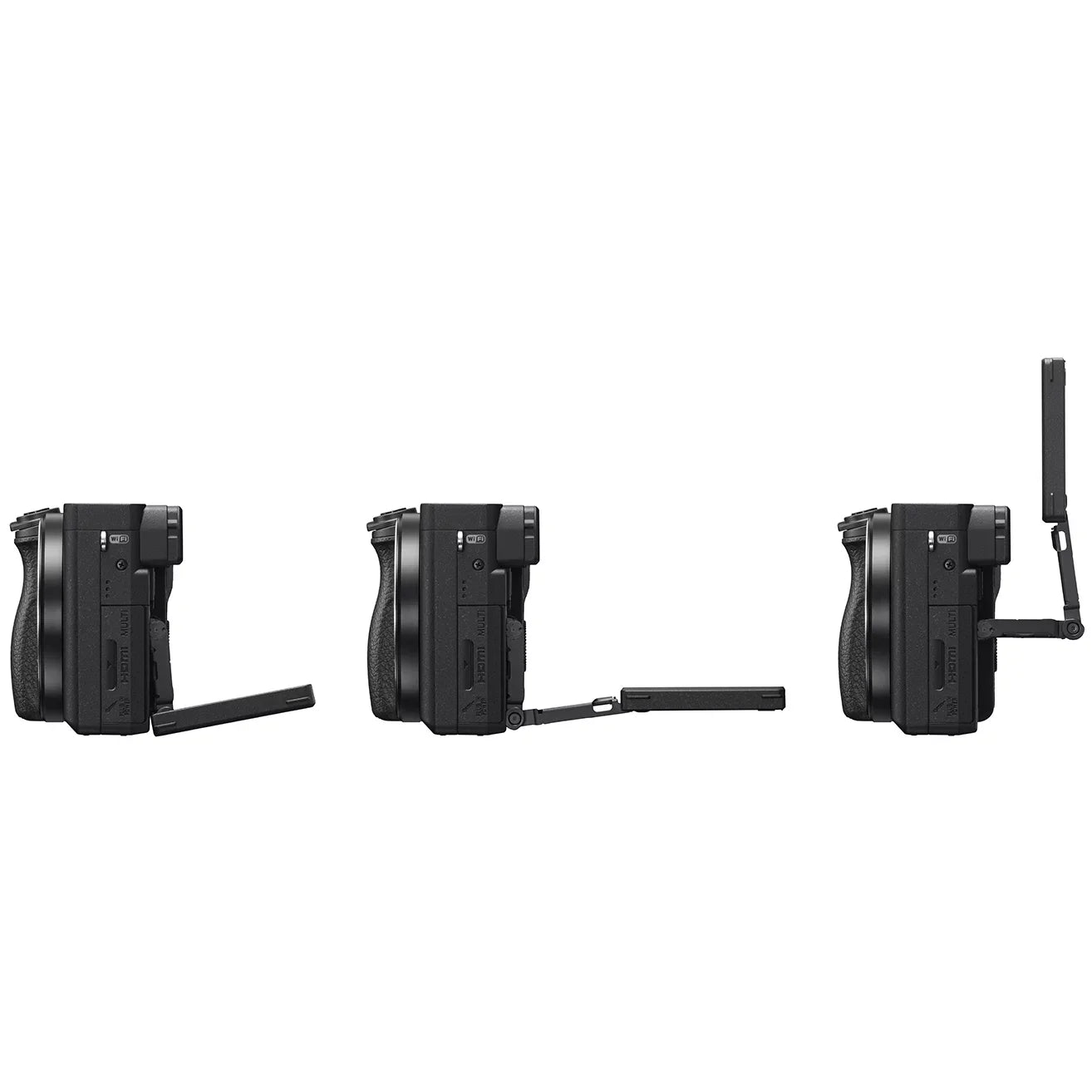 Sony a6400 4K Mirrorless Camera ILCE-6400L/B (Black) with 16-50mm f/3.5-5.6 OSS Lens Kit + 0.43x Wide Angle and 2.2X Telephoto Lens Deco Gear Case Filter Set & Extra Battery Power Editing Bundle