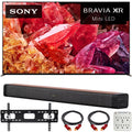 Sony XR85X95K 85" BRAVIA XR X95K 4K HDR Mini LED TV with smart Google TV (2022 Model) Bundle with Deco Home 60W 2.0 Channel Soundbar; 37"-100" TV Wall Mount Bracket Bundle and 6-Outlet Surge Adapter