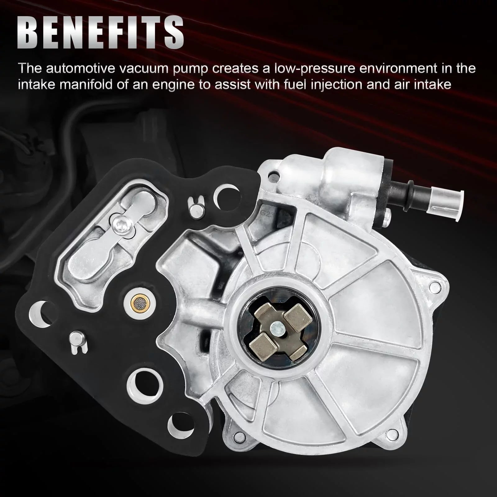 Brake Vacuum Pump for 2016-2019 Chevy Cruze Malibu Spark Equinox; GMC Terrain; Buick Encore Engine 1.4L/1.5L