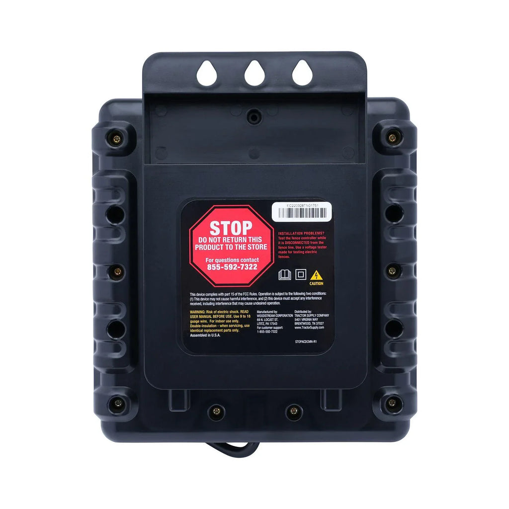 American FarmWorks 0.7 Joule 15-Mile AC-Powered Low Impedance Voltage-driven Fence Charger