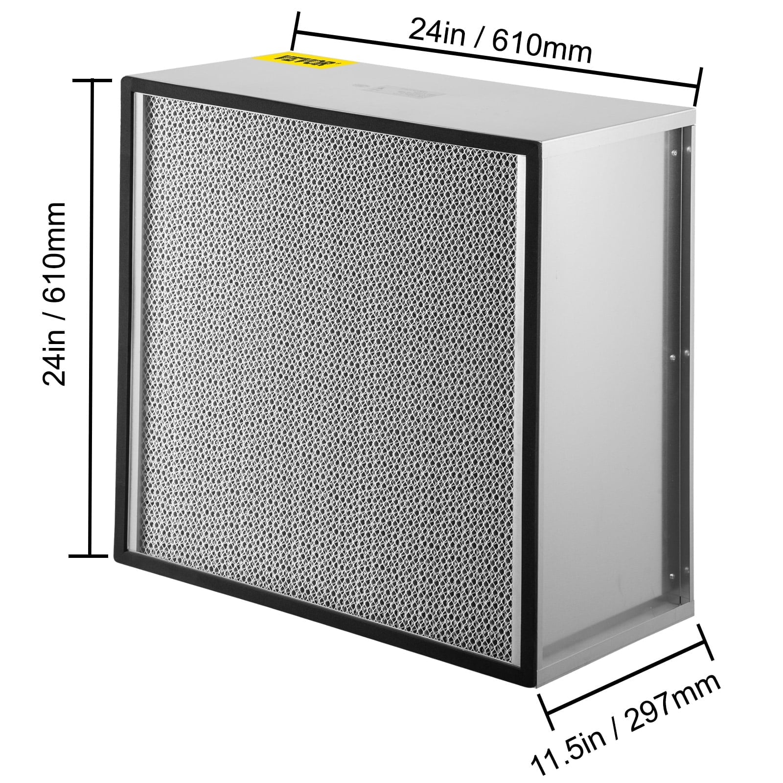 BENTISM 24''x24''x11.5'' HEPA Filter for Laminar Flow Hood 99.97% Efficient; 3 Microns