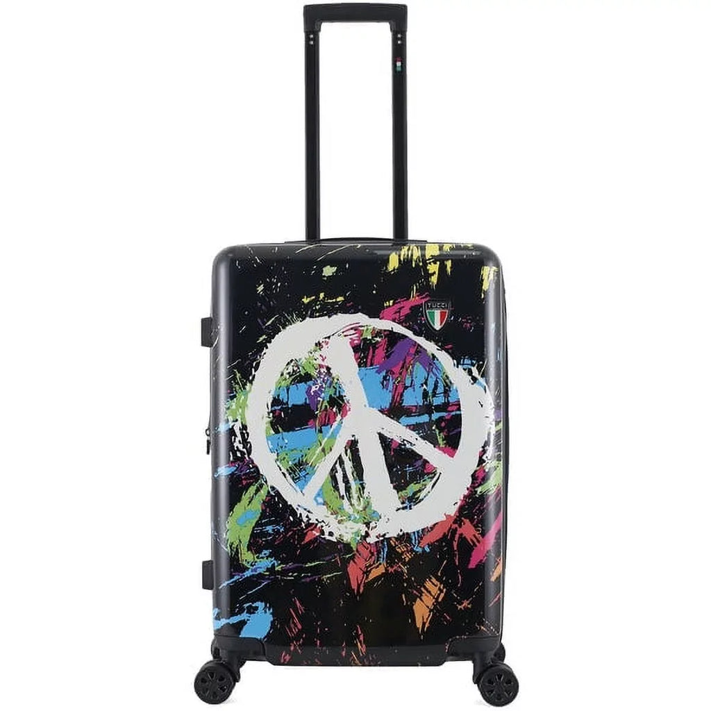 TUCCI Disegno - Coat Art Peace In The World 28-inch Large Hardside Luggage