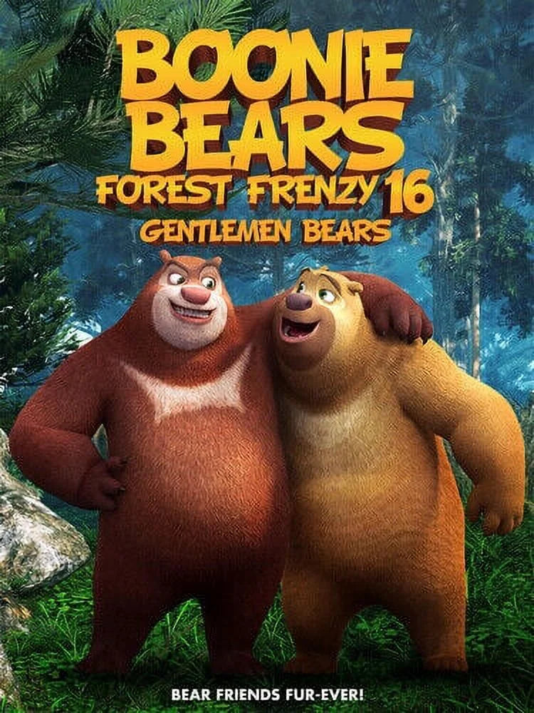 Boonie Bears Forest Frenzy 16 Gentlemen Bears [New DVD]