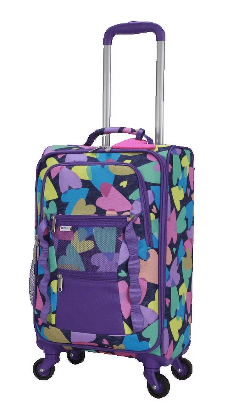 CRCKT 3 PC SPREAD LOVE SOFTSIDE WITH PACKING CUBE AND LUGGAGE TAG