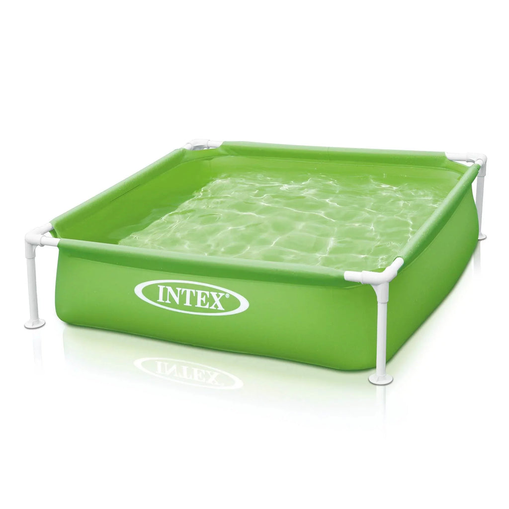 Intex Mini Framed Beginner Outdoor Kiddie Swimming Pool; Color Varies