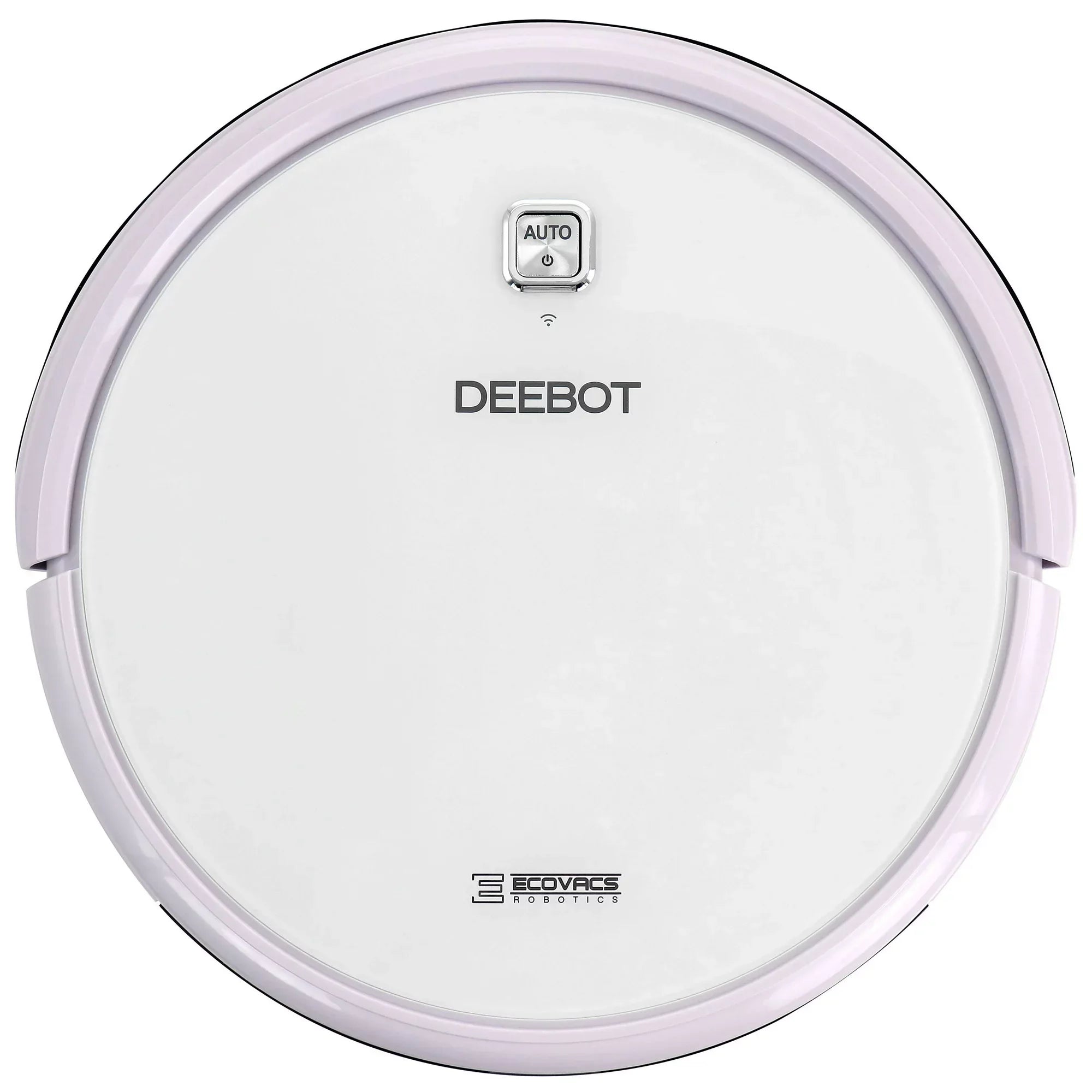 Ecovacs DN622.31 Robotics Deebot N79W Robotic Vacuum Cleaner in White and Lavender