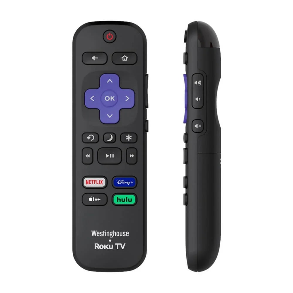 Westinghouse - 43" 4K UHD Smart Roku TV with HDR - Remote; Power Cable; Stand Legs; Screws; 2 Batteries Included