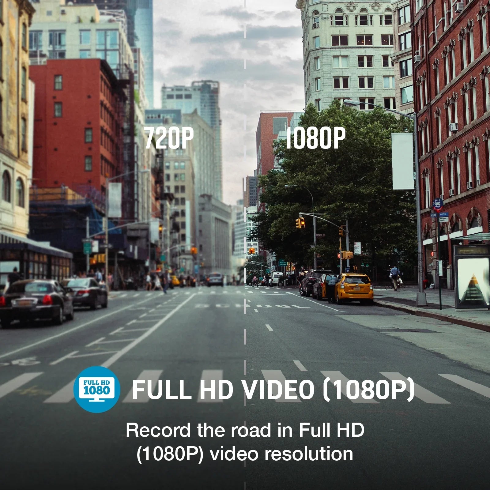 ESCORT M2 Smart Dash Cam - 1080p Full HD Video Radar Mounted Dash Camera; Dual Band Wi-Fi & CarPlay