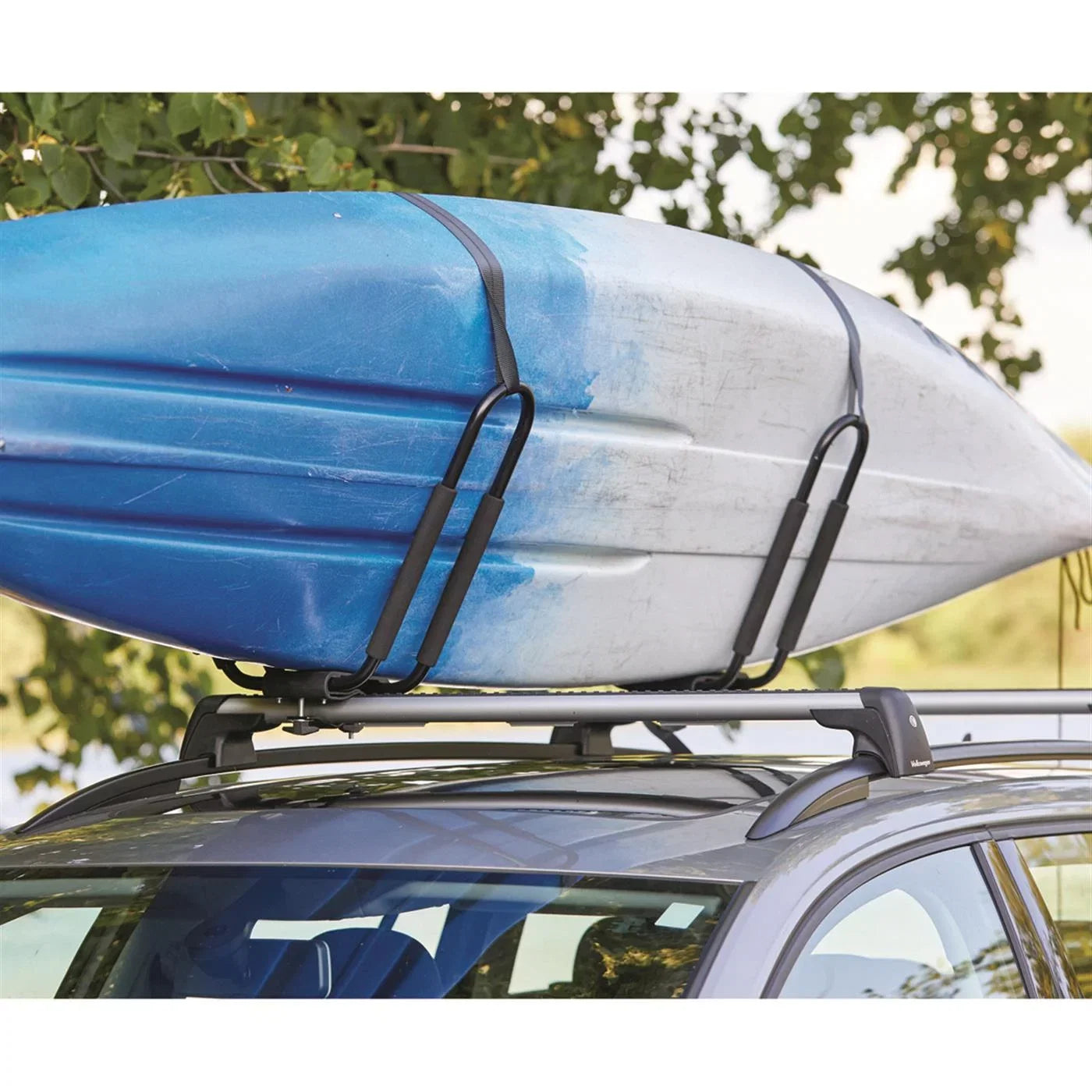 Guide Gear Universal Kayak Canoe Roof Rack; Car Top Cargo Carrier; J-bar