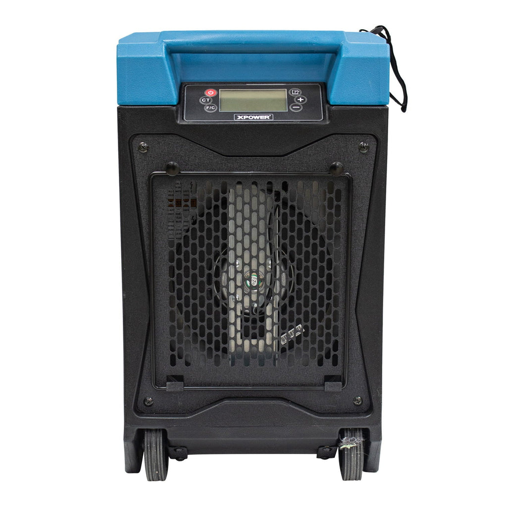 XPower 10 ft. LGR Dehumidifier with Automatic Purge Pump; Blue