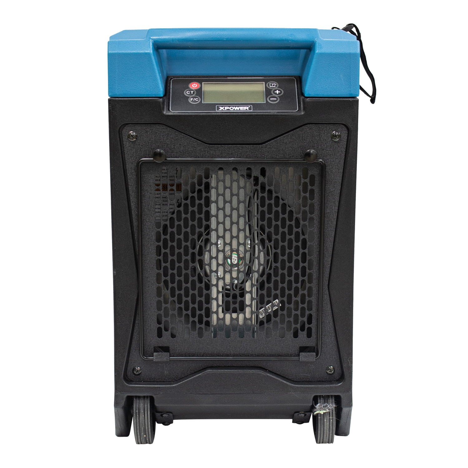 XPower 10 ft. LGR Dehumidifier with Automatic Purge Pump; Blue