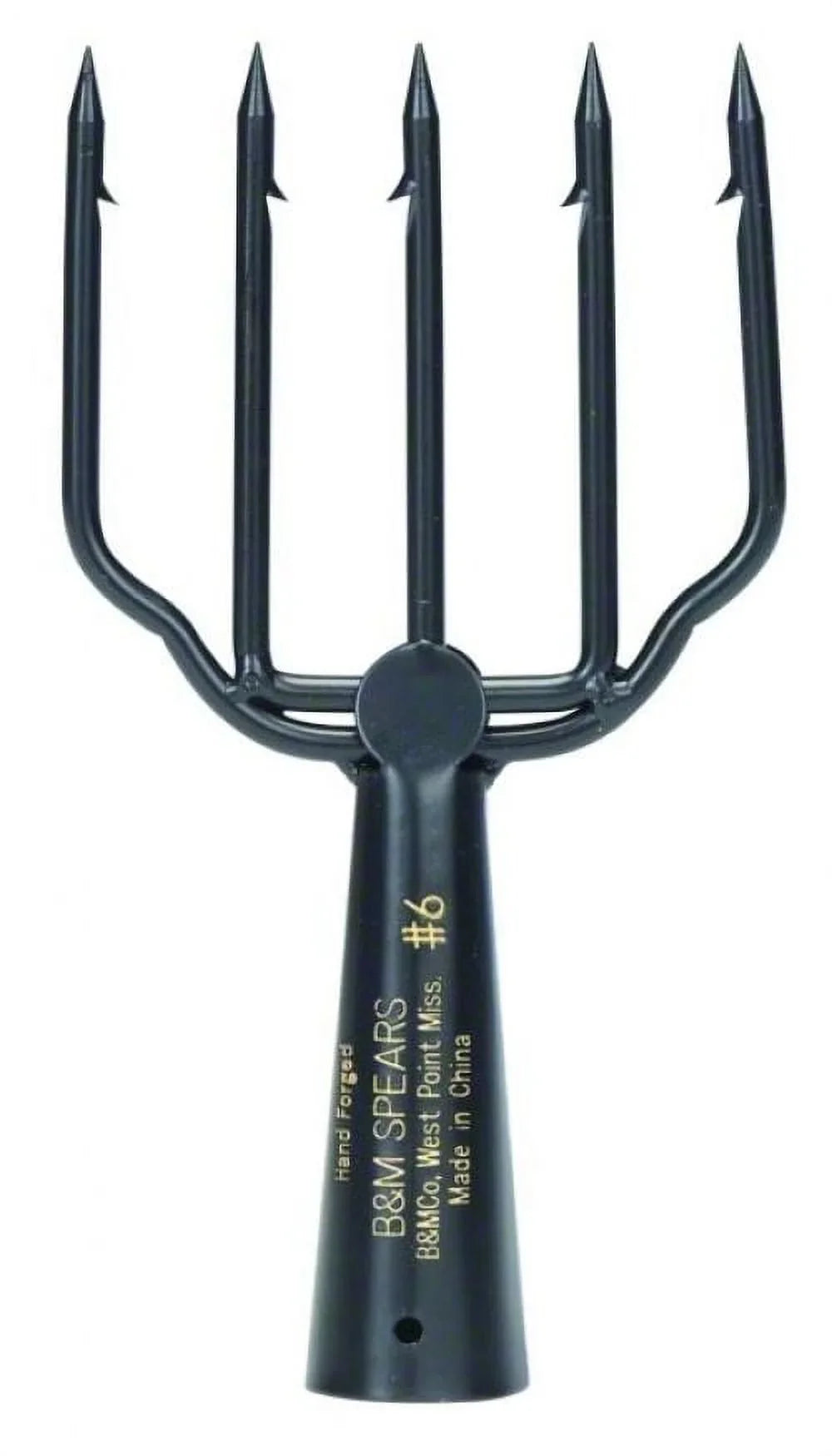 B&M 7" 5-TIne Fishing Spear; 6 Pack