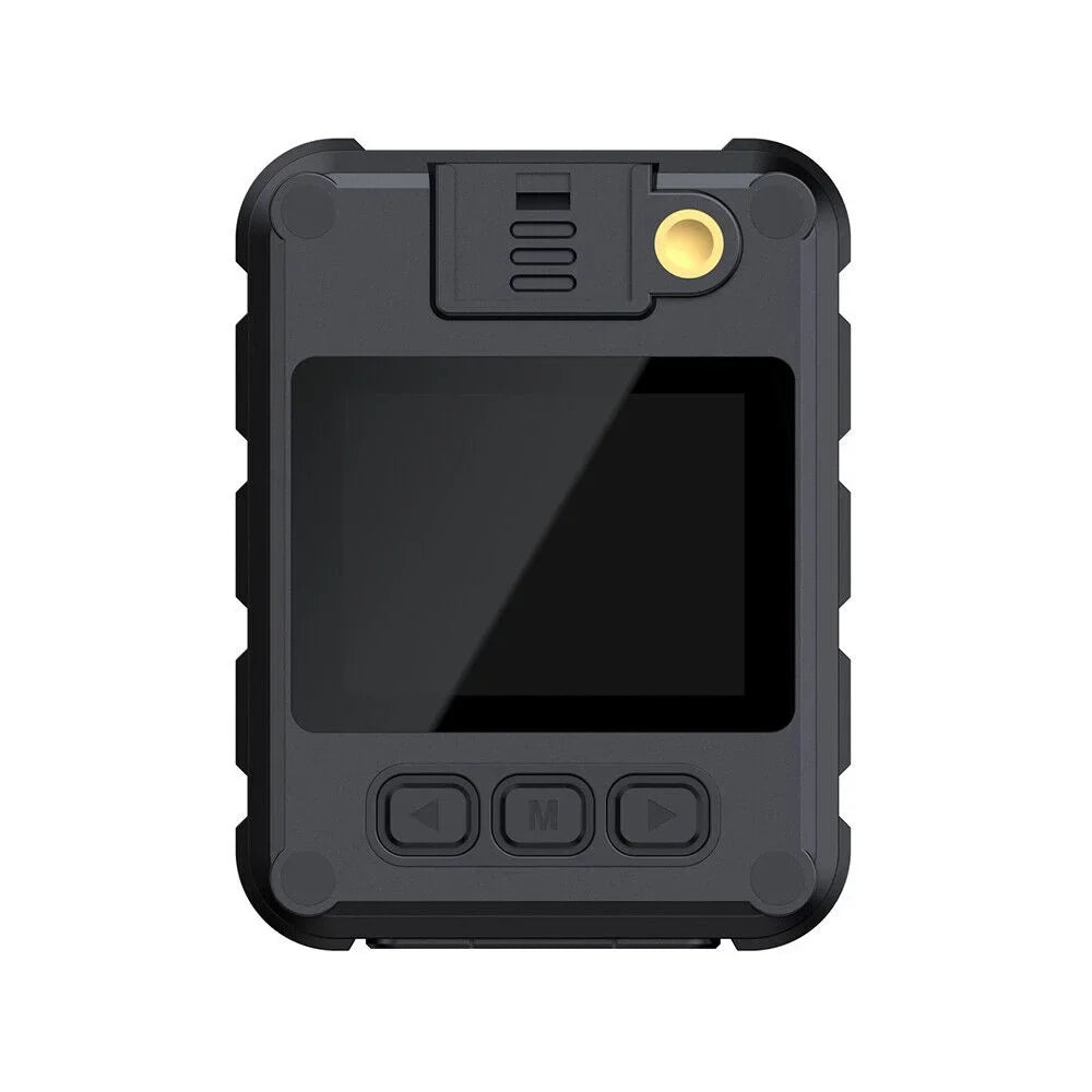 JLLOM Police Body Camera - Mini Camcorder with 1080P Audio Video DVR and IR Night Vision