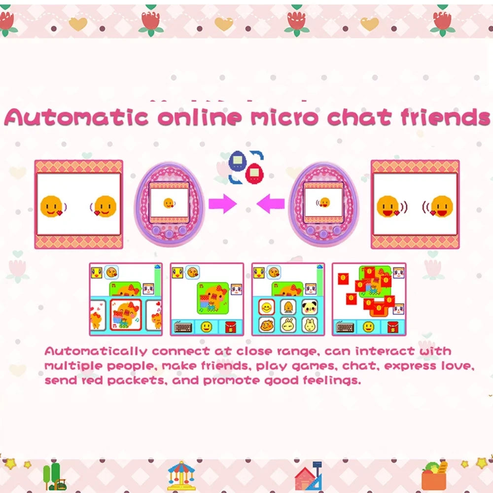 Walmeck Console;CartoonHandheld Virtual Kids Toy Handheld Virtual Kids Toy Console Owsoo NebubluAnd Kids ConsoleAnd Console Portable Children