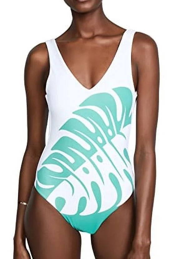 L*Space SPEARMINT The Blonde Abroad Arizona One Piece Swimsuit; US 12