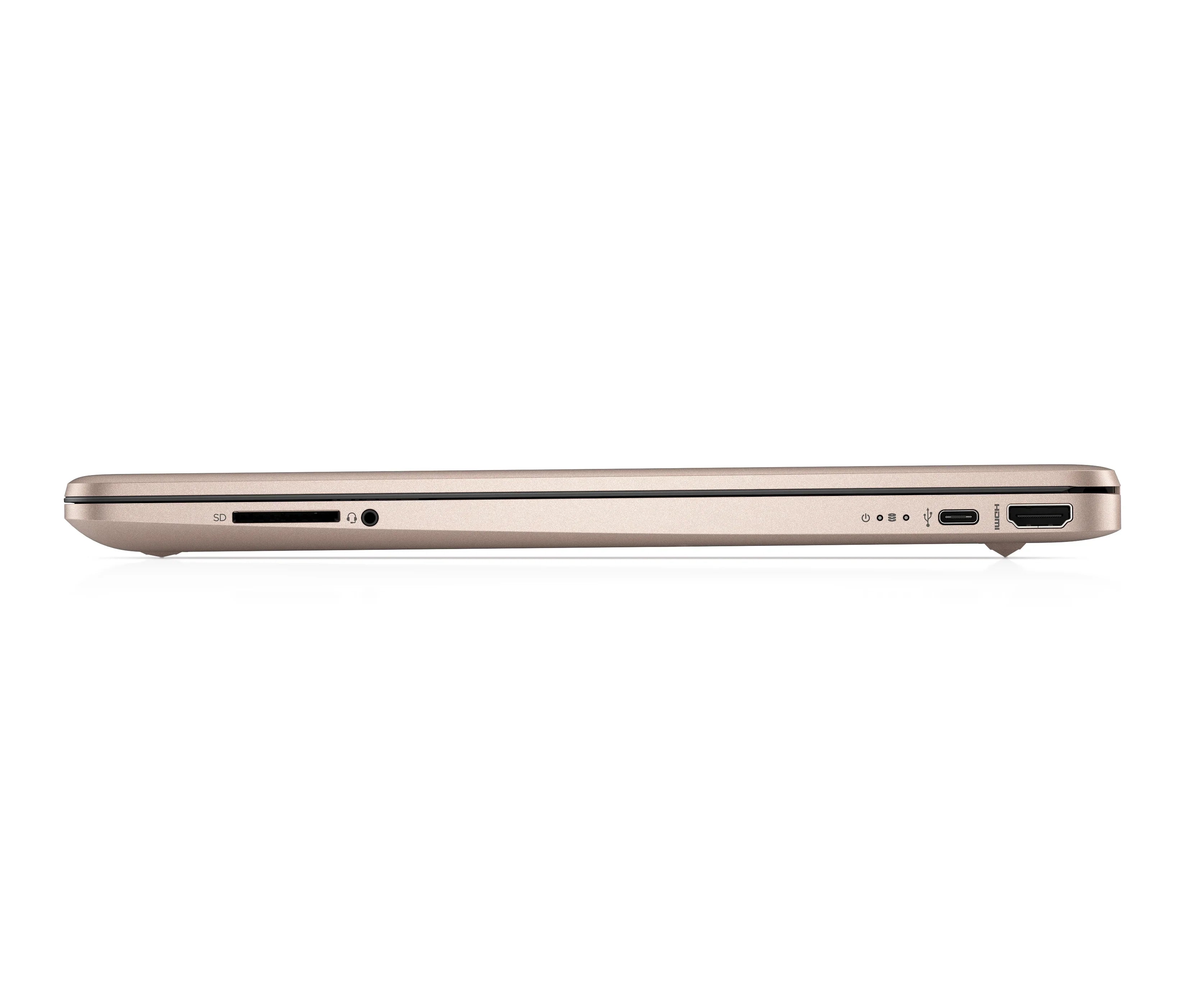 HP 15.6" Notebook FHD AMD Ryzen 5 5500U 16GB RAM 512GB SSD Pale Rose Gold - AMD Ryzen 5 5500U Hexa-Core - 1920 x 1080 FHD IPS Display - AMD Radeon Graphics - 16GB DDR4 RAM - 512GB SSD