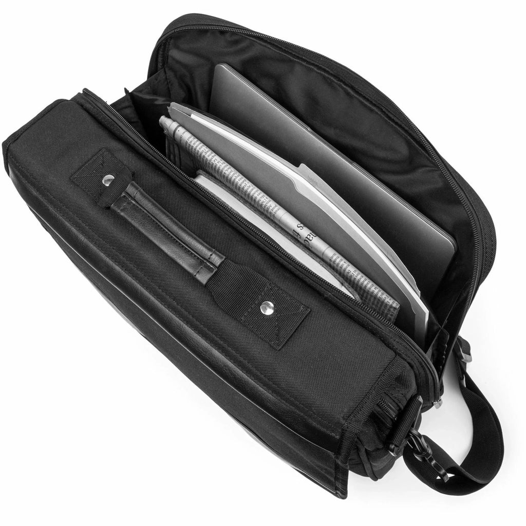 bugatti THE ASSOCIATE Carrying Case (Briefcase) for 15.6" Notebook; Black