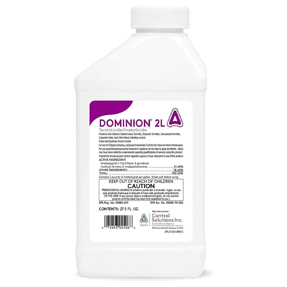 CSI Dominion 2L 27.5 oz Termiticide Insecticide; Pest Bait; Traps & Killers; Insecticide