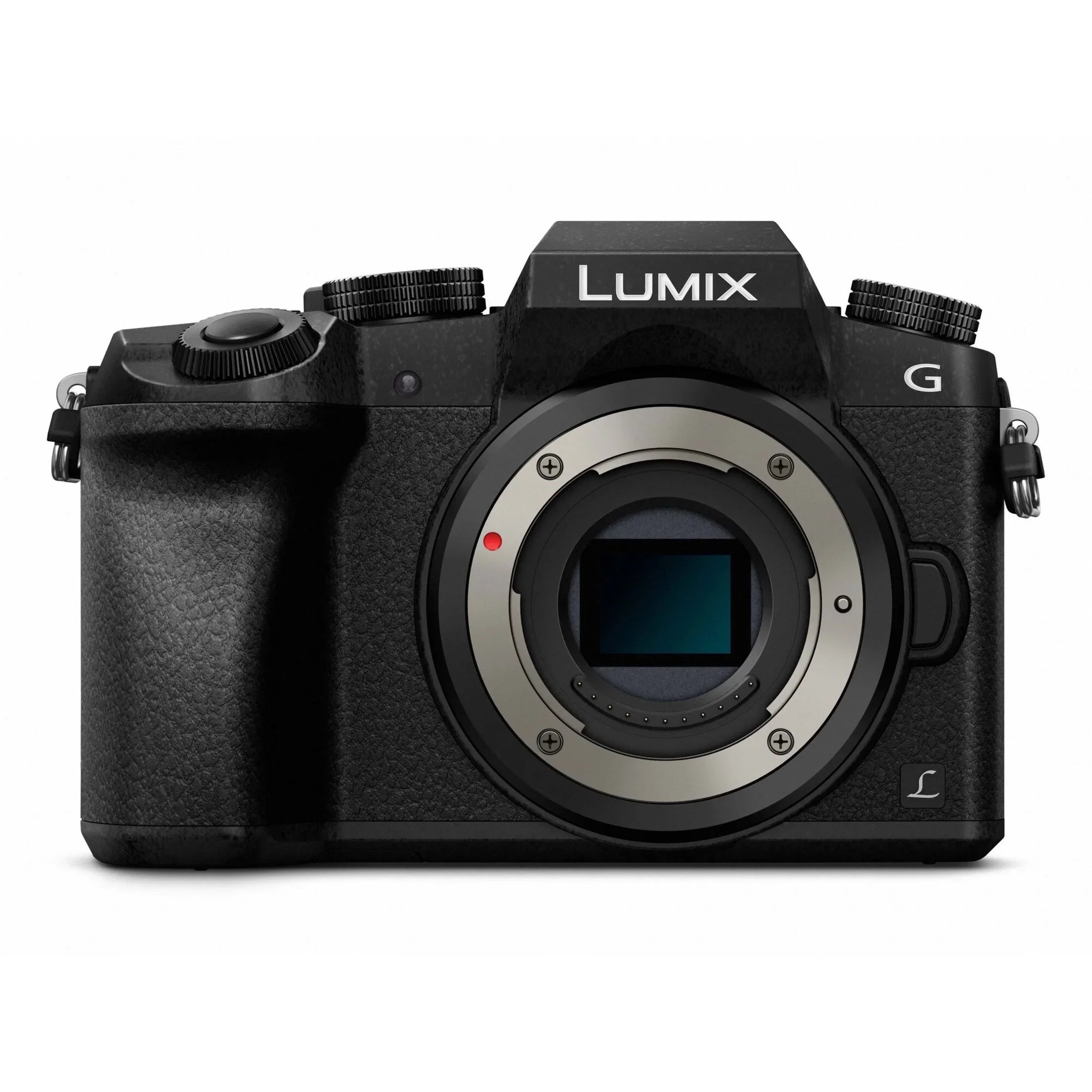 Panasonic Lumix G7 16 Megapixel Mirrorless Camera with Lens; 0.55"; 1.65" (Lens 1); 1.77"; 5.91" (Lens 2); Black