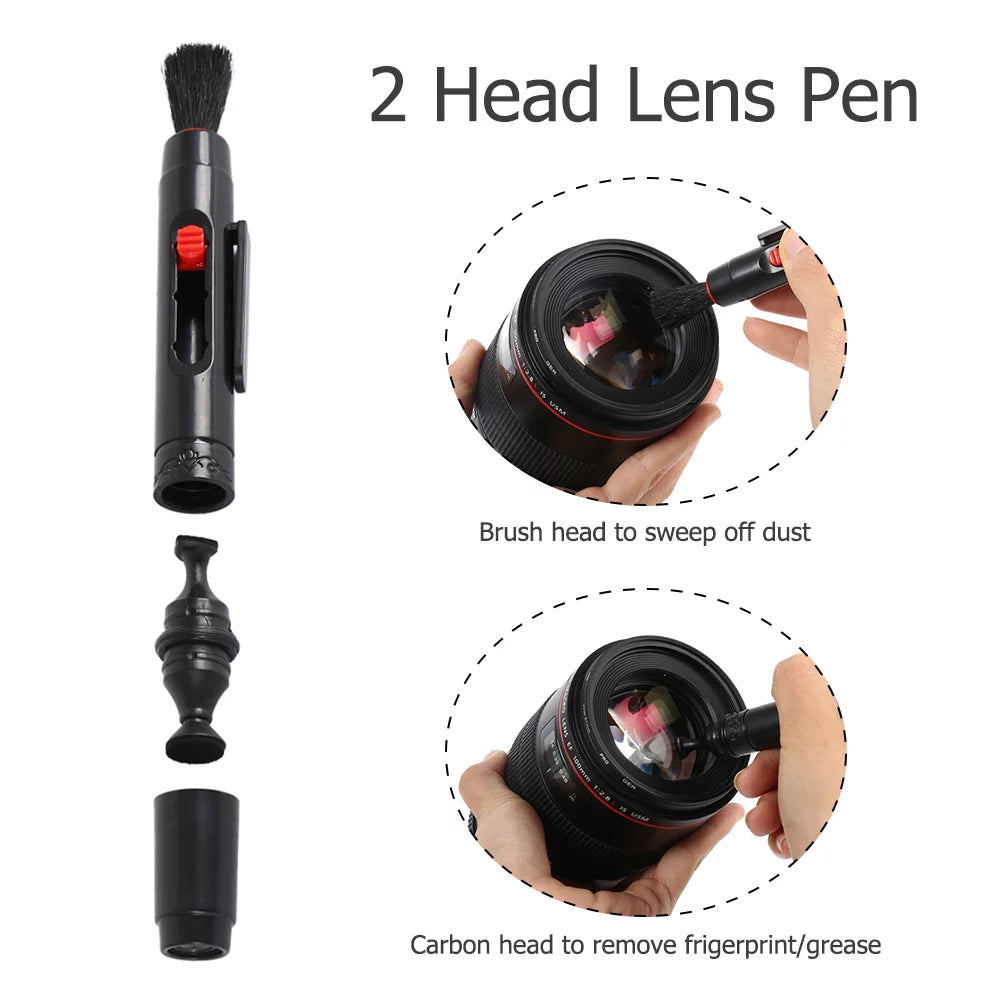 Professional Camera Cleaning Kit Works as Camera Lens Cleaning Kit; Camera Cleaner; Sensor Cleaner