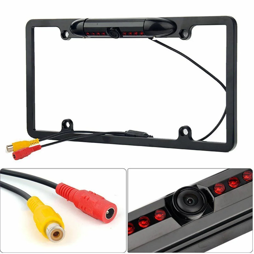 FOR KENWOOD DNX891HD DNX-891HD NIGHT VISION COLOR REAR VIEW CAMERA BLACK FRAM